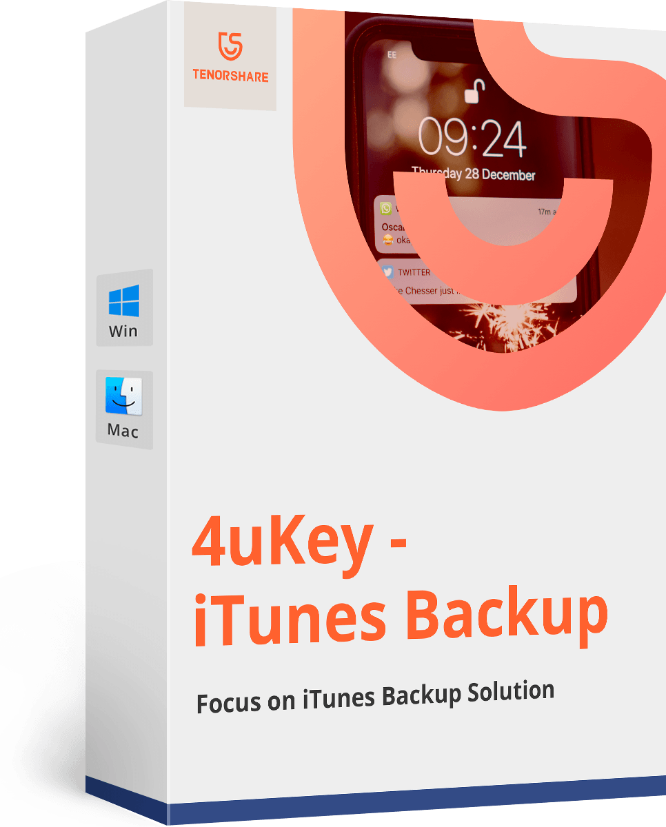 Tenorshare 4uKey - iTunes备份(Mac)
